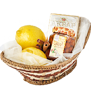 Корзина с чаем и медом  во Фряново