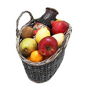 Корзина с фруктами 3-3.5 кг и гранатовым соком  во Фряново