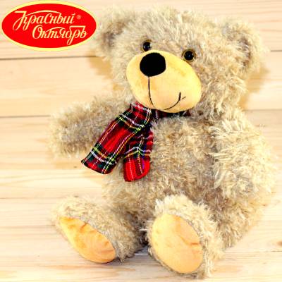 Сладкий новогодний подарок-Мишка от Красного Октября во Фряново