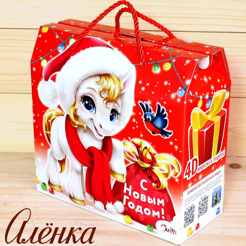 Детский новогодний подарок 2026 года от фабрики Красный Октябрь во Фряново