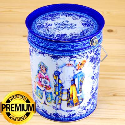 Премиум подарок в жестяной упаковке на Новый 2026 год во Фряново