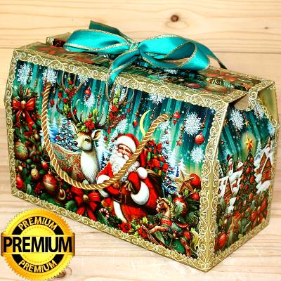 Премиум подарок в картонной упаковке на Новый 2026 год во Фряново
