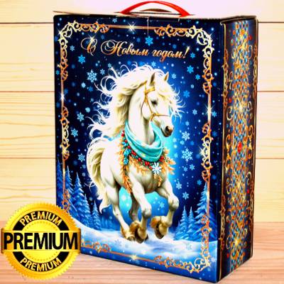 Премиум подарок в картонной упаковке на Новый 2026 год во Фряново