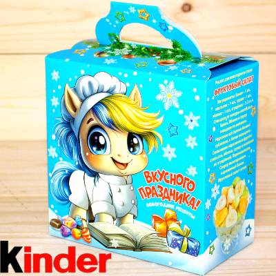 Киндер-подарок со сладостями в картонной упаковке 2026 во Фряново