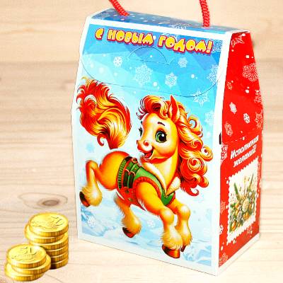 Подарок 576 Детский новогодний подарок весом 300 грамм  во Фряново