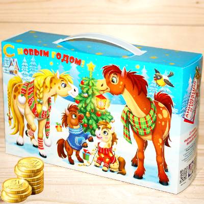 Недорогой сладкий подарок на Новый Год детям 2026 года во Фряново