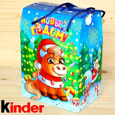 Подарок от Киндер со сладостями на Новый Год 2026 во Фряново