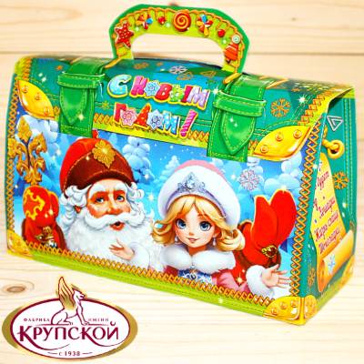 Сладкий новогодний подарок от фабрики Крупская во Фряново