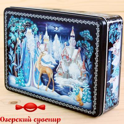 Детский новогодний подарок Озерский Сувенир в жестяной упаковке во Фряново