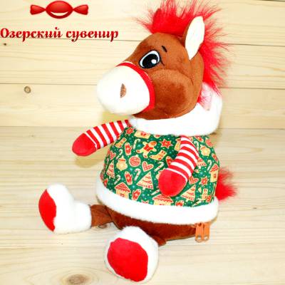 Детский новогодний подарок Озерский Сувенир в мягкой игрушке во Фряново