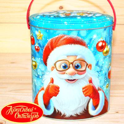 Подарок Красный Октябрь в жестяной упаковке во Фряново