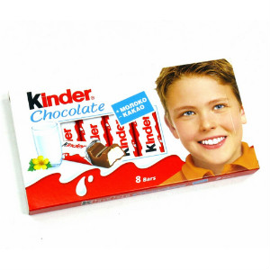 Киндер Шоколад 8 плиток 100 грамм во Фряново