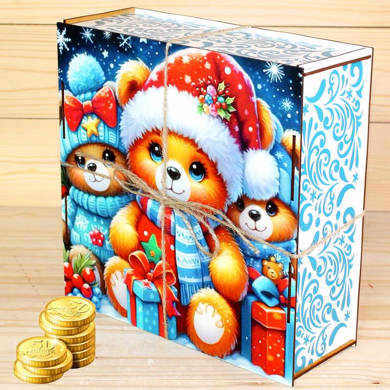 Экономный подарок на Новый Год детям весом 1300 грамм во Фряново