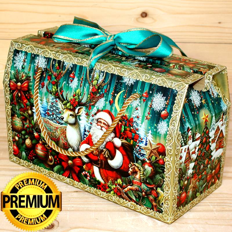 Премиум подарок в картонной упаковке на Новый 2026 год во Фряново