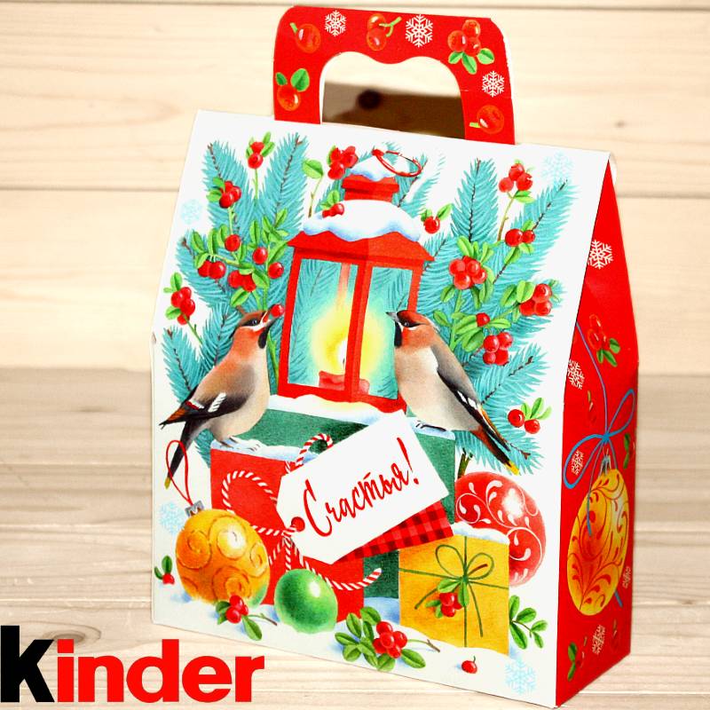 Киндер-подарок в картонной упаковке 2026 во Фряново
