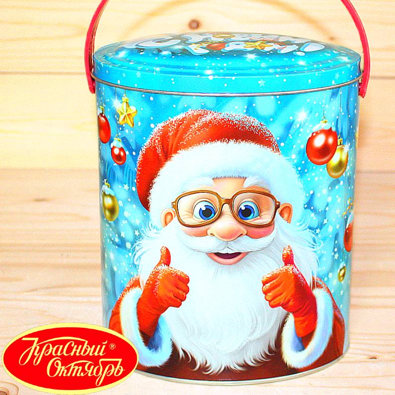 Подарок Красный Октябрь в жестяной упаковке во Фряново
